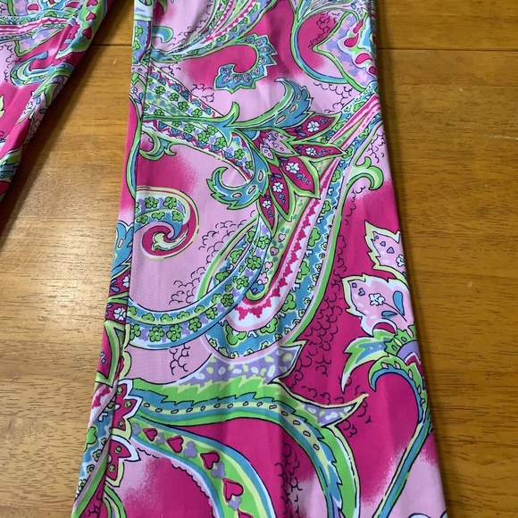 Bohemian Boho cropped Melly M Paisley print pants, liberty art,  Size 2 - Picture 4 of 10